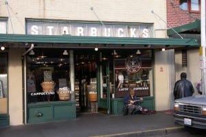 Original Starbucks Seattle WA