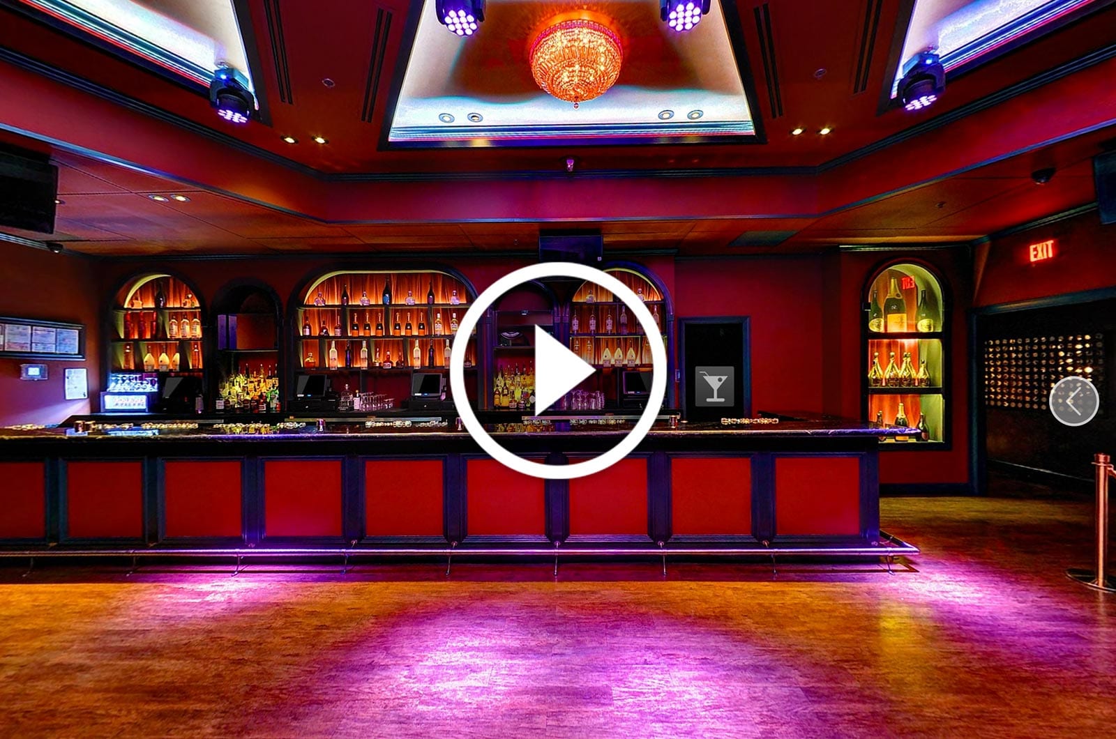 The Huxley DC Nightclub Virtual Tour | Nightclub Virtual Tour | Club Virtual Tours | Nightclub 360 Photography