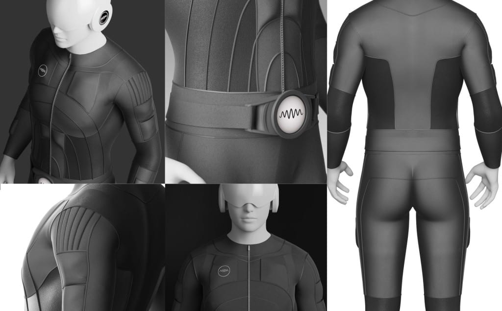 haptic feedback bodysuit