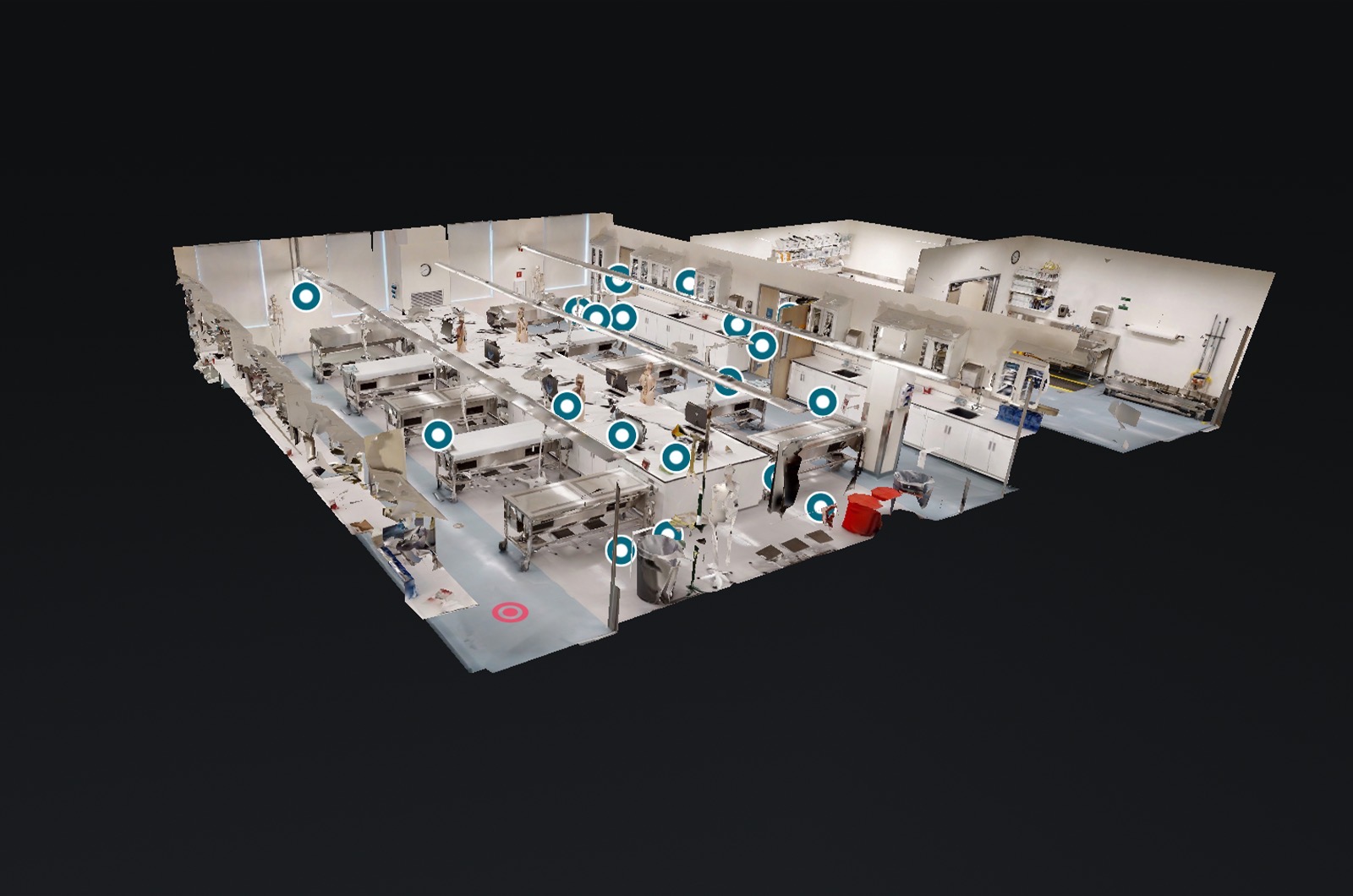 Matterport 3D Tours for Health Science Universities