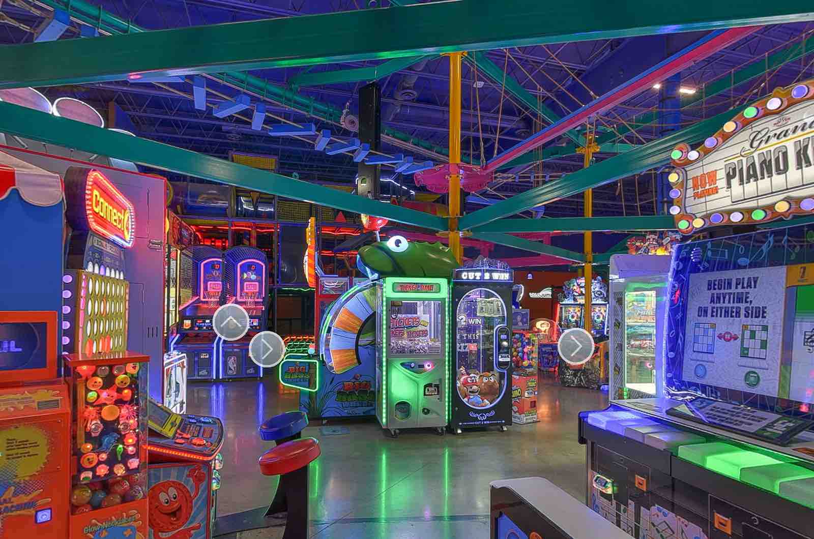 360 Virtual Tours For Arcade Centers