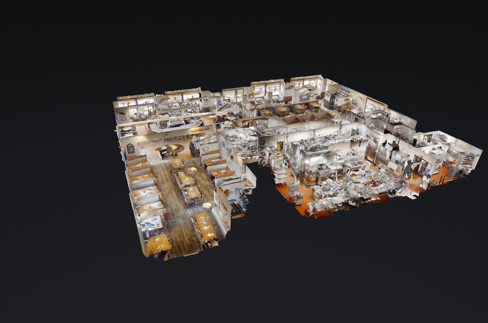 Matterport 3D Tours for restaurants Los Angeles, San Francisco, Orange County San Diego