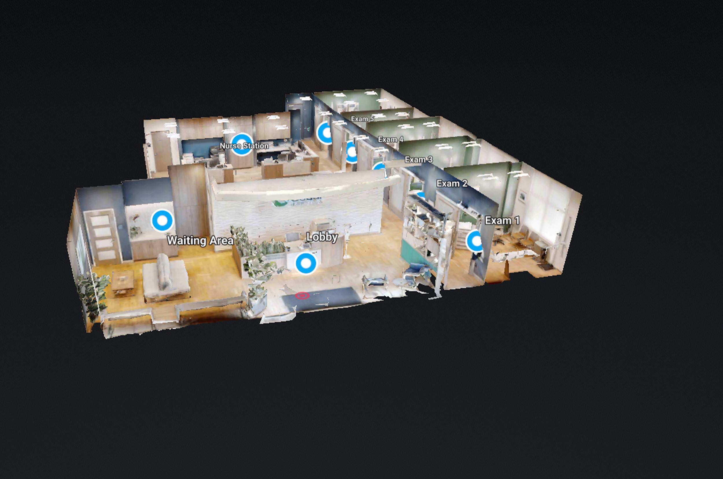 Matterport 3D Tours for medical buildings orange county los angeles san diego