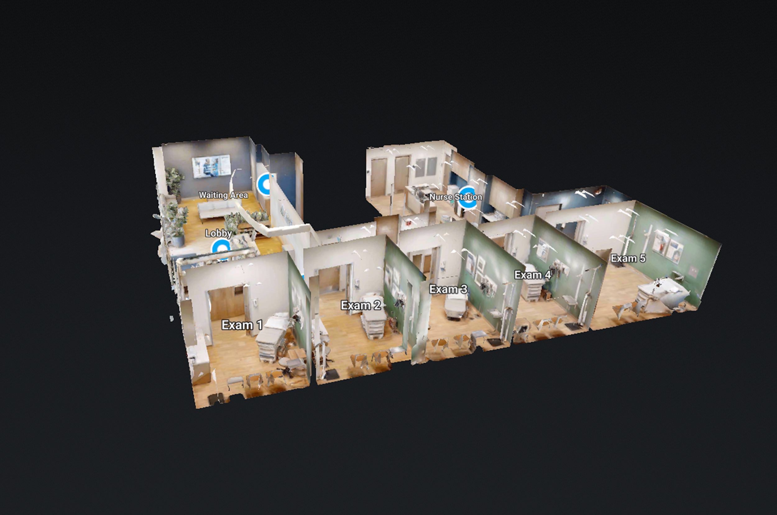 Matterport 3D Tours for medical buildings orange county los angeles san diego